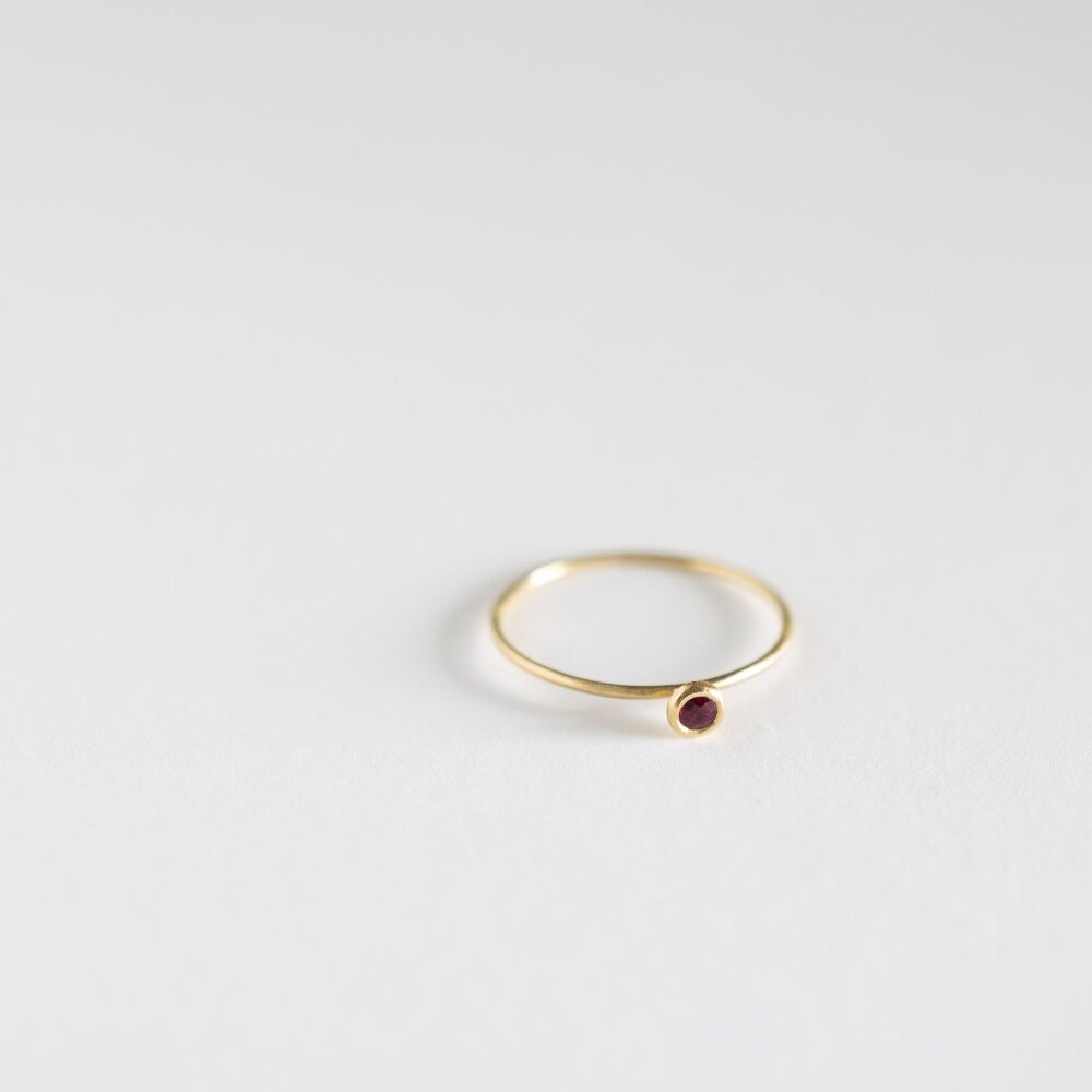 Ruby Gold Ring